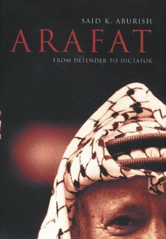 Cover of Arafat by Said Aburish