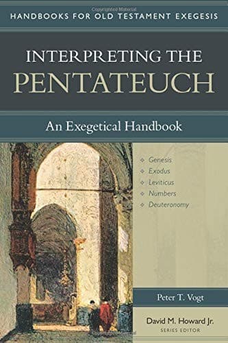 Cover of Interpreting the Pentateuch by Peter T. Vogt