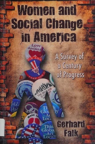 Cover of Women and social change in America by Gerhard Falk