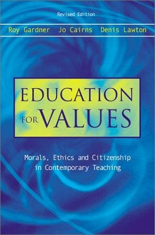 Cover of Education for Values by Roy Gardner