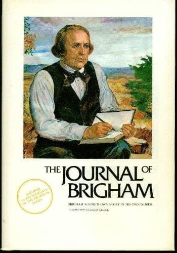 Cover of The journal of Brigham by Brigham Young