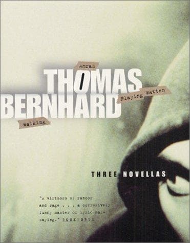 Cover of Three Novellas by Thomas Bernhard