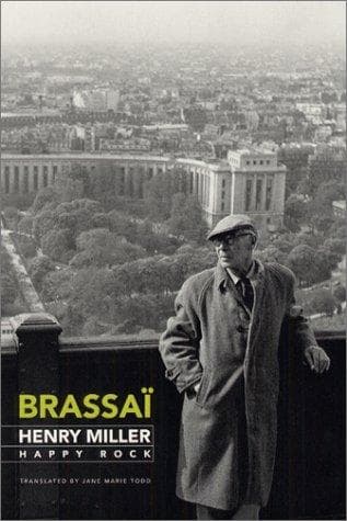 Cover of Henry Miller, happy rock by Brassaï
