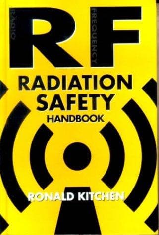 Cover of RF radiation safety handbook by Ronald Kitchen