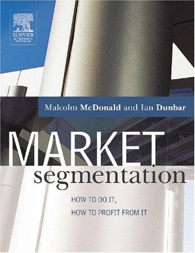 Cover of Market segmentation by McDonald, Malcolm