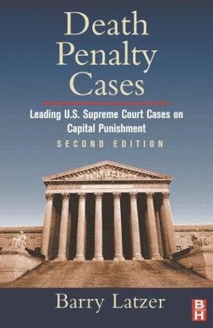 Cover of Death penalty cases by Barry Latzer