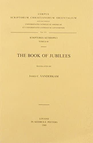 Cover of The Book of Jubilees by James C. VanderKam