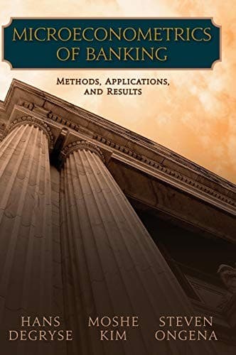Cover of Microeconometrics of banking by Hans Degryse