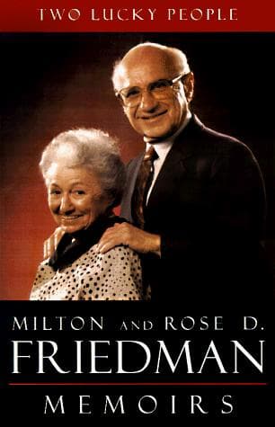 Cover of Two lucky people by Milton Friedman