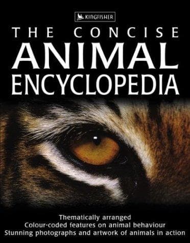 Cover of Kingfisher illustrated animal encyclopedia by David Burnie