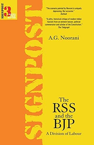 Cover of The RSS and the BJP by Abdul Gafoor Abdul Majeed Noorani