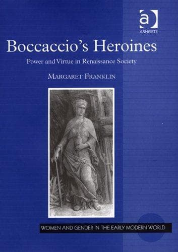 Cover of Boccaccio's heroines by Margaret Ann Franklin