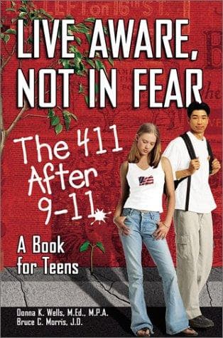 Cover of Live aware, not in fear by Donna Koren Wells