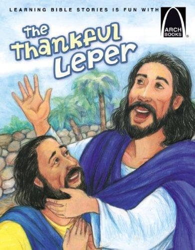Cover of The thankful leper by Cynthia A. Hinkle