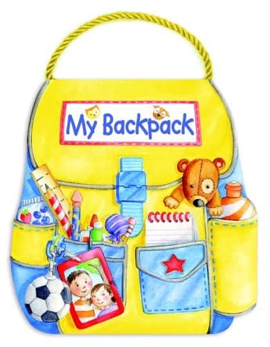 Cover of My backpack by Melissa Arps