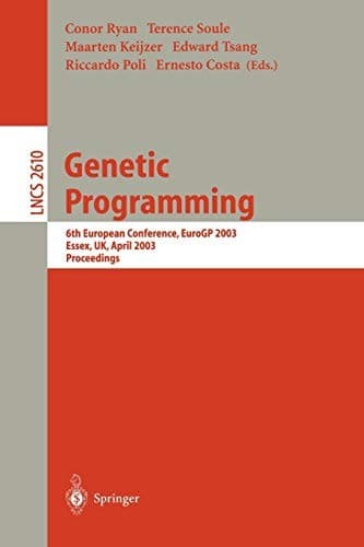 Cover of Genetic programming by EuroGP 2003 (2003 Essex, England)