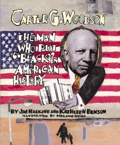 Cover of The Man Who Put "Black" in American History by James Haskins