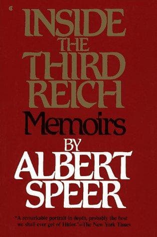 Cover of Inside the Third Reich by Speer