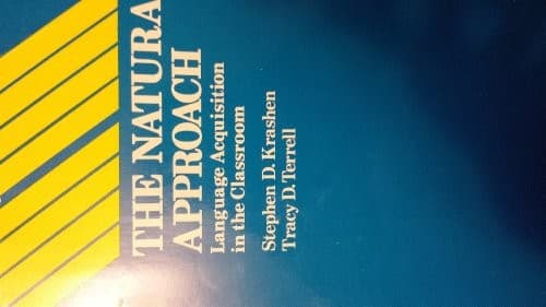 Cover of The natural approach by Stephen D. Krashen