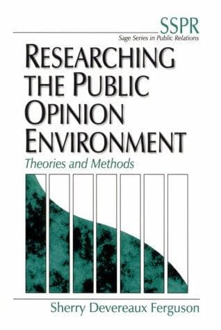 Cover of Researching the Public Opinion Environment by Sherry Devereaux Ferguson