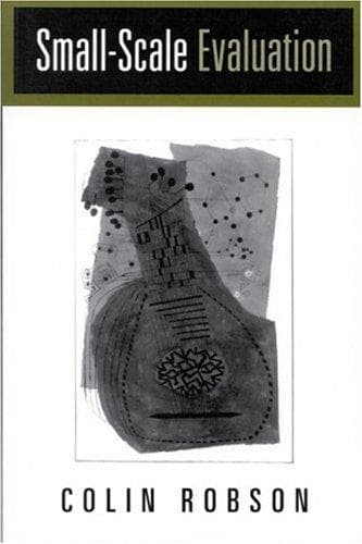 Cover of Small-Scale Evaluation by Colin Robson