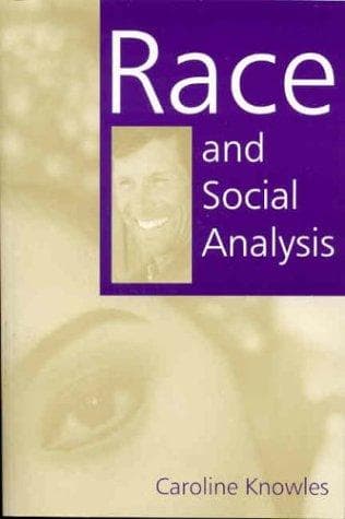 Cover of Race and social analysis by Caroline Knowles