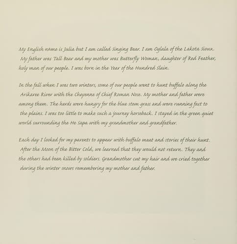 Cover of The journal of Julia Singing Bear by Jewel H. Grutman