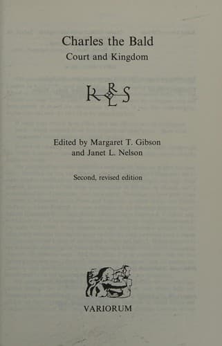 Cover of Charles the Bald by Margaret T. Gibson