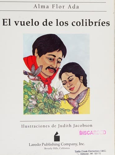 Cover of El vuelo de los colibríes by Alma Flor Ada
