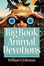 Cover of The big book of animal devotions by William L. Coleman