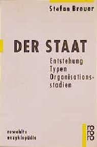 Cover of Der Staat by Stefan Breuer