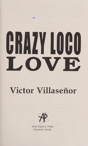 Cover of CrazyLoco love by Victor Villaseñor