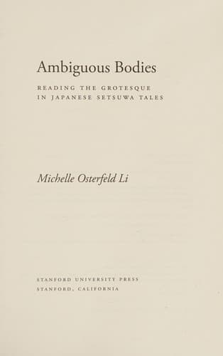 Cover of Ambiguous bodies by Michelle Ilene Osterfeld Li