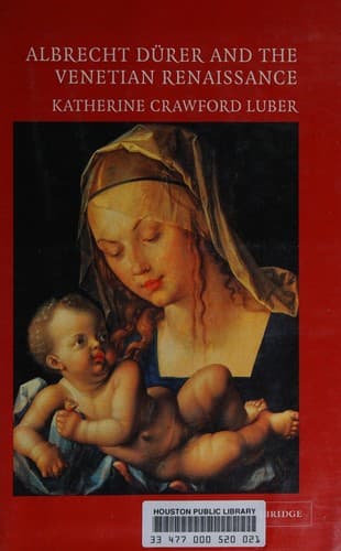 Cover of Albrecht Dürer and the Venetian Renaissance by Katherine Crawford Luber