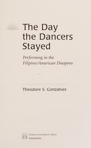 Cover of The day the dancers stayed by Theodore S. Gonzalves
