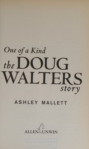 Cover of One of a Kind by Ashley Alexander Mallett