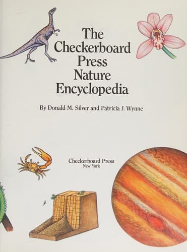 Cover of The Checkerboard Press nature encyclopedia by Donald M. Silver
