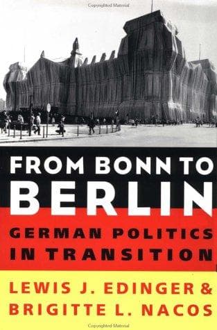 Cover of From Bonn to Berlin by Lewis Joachim Edinger