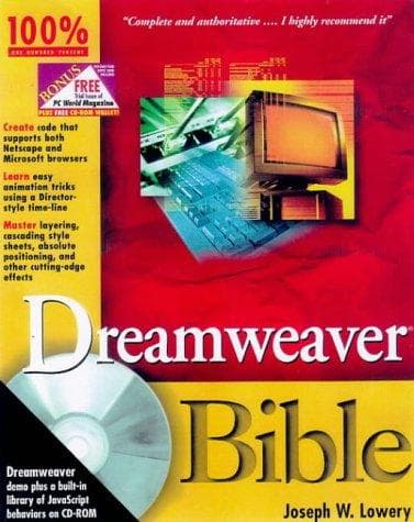 Cover of Dreamweaver bible by Joseph Lowery