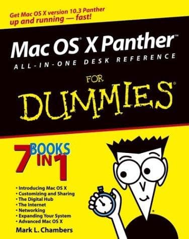 Cover of Mac OS X Panther All-in-One Desk Reference For Dummies by Mark L. Chambers