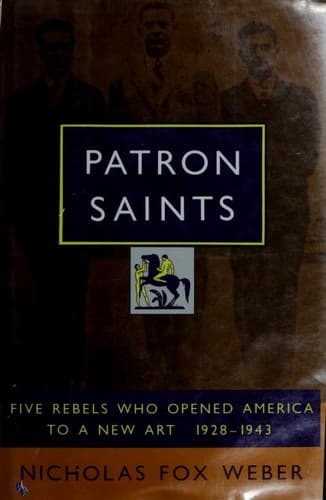 Cover of Patron saints by Nicholas Fox Weber