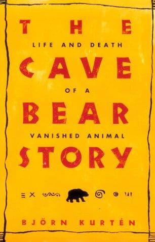 Cover of The cave bear story by Björn Kurtén