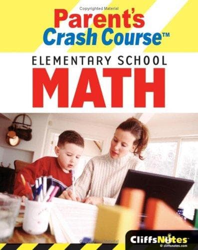 Cover of CliffsNotes parent's crash course elementary school math by David Alan Herzog