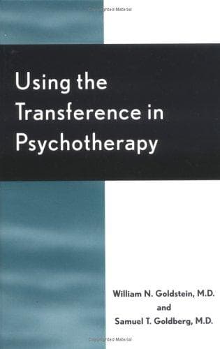 Cover of The transference in psychotherapy by William N. Goldstein