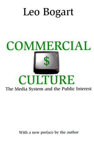 Cover of Commercial culture by Leo Bogart