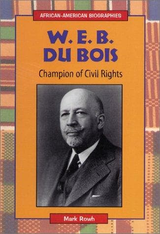 Cover of W.E.B. Du Bois by Mark Rowh