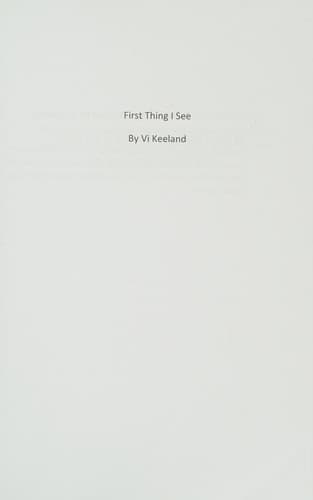 Cover of First Thing I See by Vi Keeland