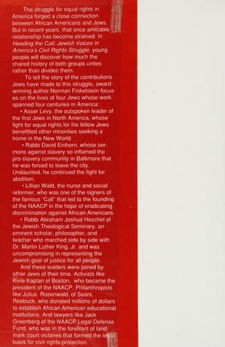 Cover of Heeding the call by Norman H. Finkelstein