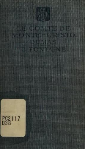Cover of Le Comte de Monte Cristo by Alexandre Dumas