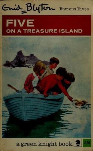Cover of Five on a Treasure Island by Enid Blyton